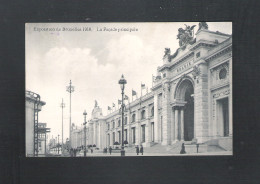 BRUSSEL - EXPOSITION DE BRUXELLES 1910 -  LA FACADE PRINCIPALE  (12.317) - Wereldtentoonstellingen