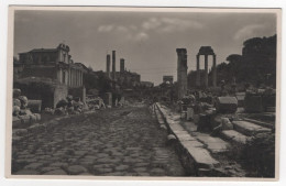 AK 214203 ITALY - Roma - Foro Romano - Via Sacra - Places & Squares