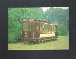 TRAM - GESLOTEN MOTORWAGEN 410,  GENAAMD "CHOCOLADETRAM"  (12.330 ) - Strassenbahnen