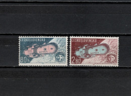 Czechoslovakia 1963 Space, Vostok 5 And 6, Set Of 2 MNH - Europe