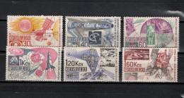 Czechoslovakia 1967 Space Research Set Of 6 MNH - Europe