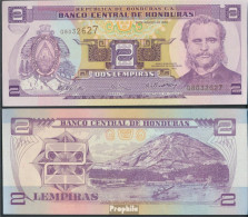 Honduras Pick-Nr: 80A E Bankfrisch 2004 2 Lempiras - Honduras