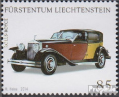 Liechtenstein 1740 (kompl.Ausg.) Postfrisch 2014 Rolls-Royce - Ungebraucht