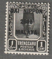 TRENGGANU - OCCUPATION JAPONAISE - N°22 ** (1942) "Dai Nippon 2602 Malaya" : 1c Noir - Ocupacion Japonesa