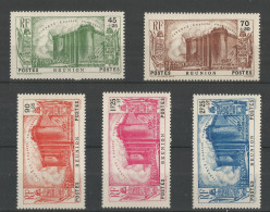 REUNION - REVOLUTION - Yv. #158 TO Yv. #162  (**/MNH) - 1939 - Nuovi