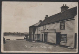 HULLBRIDGE - ESSEX - GB / 1929 ANCHOR INN REAL PHOTOCARD ==> FRANCE (ref CP1120) - Otros & Sin Clasificación