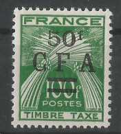 REUNION - TAXE Yv. #44 - (**/MNH) - 1948 - Nuovi