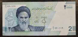 Iran - 2022 - 2 Tomans - B299a - UNC - Irán