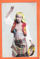 24652 / ♥️ Ethnic Egypte ◉ Topless Jeune Fille Arabe Danseuse Ventre Egyptienne Tambourin ◉ Lichtenstern & Harari 174 - Persone