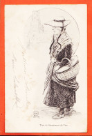24572 / ⭐ 81-ALBI Type Département Du TARN Femme Au Panier Par Charles LIOZU 1903 à Jane MURATET Buzet ◉ Pho. A.B &C  - Albi