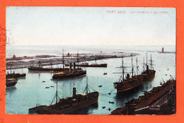 24529 / ⭐ ◉  PORT-SAID Egypt ◉ Vue Generale Canal 1900s ◉ LICHTENSTERN-HARARI Nr 106 CAIRO Egypte - Puerto Saíd