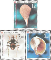 Kroatien 414-416 (kompl.Ausg.) Postfrisch 1997 Einheimische Fauna - Kroatien