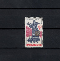 Czechoslovakia 1977 Space, October Revolution Stamp MNH - Europa