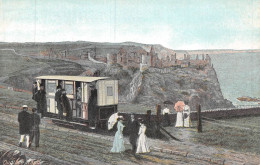 24-4815 : DUNLUCE CASTLE. TRAMWAY. FUNICULAIRE ? - Other & Unclassified