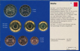 Malta 2012 Stgl./unzirkuliert Kursmünzensatz 2012 Euro Nachauflage - Malta