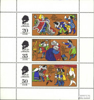 DDR 2096-2098 Kleinbogen (kompl.Ausgabe) Postfrisch 1975 Märchen - Unused Stamps