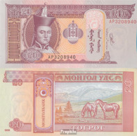 Mongolei Pick-Nr: 63 (2020) Bankfrisch 2020 20 Tugrik - Mongolia