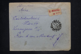 RUSSIE - Lettre Recommandée De Moscou > Vienne - 1929 - A 2848 - Storia Postale