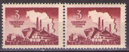 Yugoslavia 1950 -  Zagreb Fair - Mi 621 - MNH**VF - Neufs