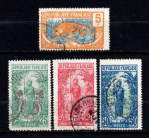 Congo - 1922 - Aspects Du Congo  -  N°67 à 71 Sauf 68  - Oblit - Used - Used Stamps