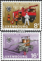 Luxemburg 1068-1069 (kompl.Ausg.) Postfrisch 1983 Feuerwehr - Unused Stamps