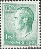 Luxemburg 1051z (kompl.Ausg.) Normales Faserpapier Postfrisch 1982 Großherzog Jean - Unused Stamps