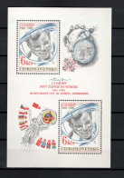 Czechoslovakia 1981 Space, Yuri Gagarin S/s MNH - Europa