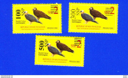 SOUTH SUDAN 2017 Surcharged Overprints On 2012 2 SSP Birds Vulture Stamp UNADOPTED PROPOSAL SOUDAN Du Sud Südsudan - Sudán Del Sur