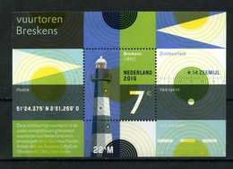 Nederland NVPH 2717 Vel Vuurtoren Breskens 2010 Postfris MNH Netherlands Lighthouse - Ongebruikt