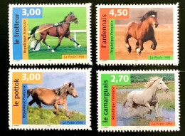 1998 FRANCE LES CHEVAUX SÉRIE NEUVE** - Neufs