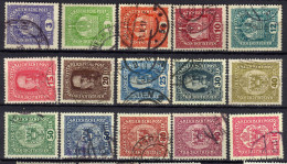 Österreich 1916 Mi 185-199, Gestempelt [200424XIV] - Used Stamps