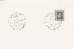 DDR Beleg Mit Sonderstempel Bad Sülze 1966 Moor Und Solbad Vor Und Nach Der Kur - Macchine Per Obliterare (EMA)