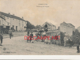 70 // CHAMPLITTE   Faubourg De Langres   Edit Fabing - Champlitte