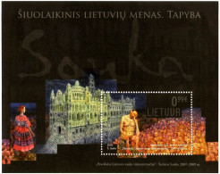 LITHUANIA 2018 Modern Art Painting: Sauka - Millennium. Souvenir Sheet, MNH - Modern