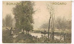 32  BONJOUR DE  NOGARO 1921 - Nogaro