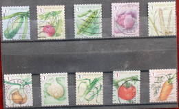 Groenten Légumes 2022 - Used Stamps