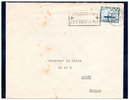 BELGIQUE.1947. AIDER LA CROIX-ROUGE-C’EST AIDER LA PAIX ». - Red Cross
