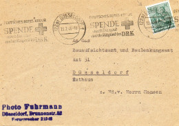 ALLEMAGNE.1948.OCCUPATION ALLIES.SURCHARGE 16 Pf.ROTE KREUZ" .CROIX-ROUGE. - Red Cross