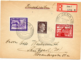 ALLEMAGNE.1941. "JENA. ROTE KREUZ.." THEMES: CROIX-ROUGE.MILITAIRIA.TRANSPORT... - Red Cross