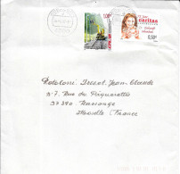 M163 - LUXEMBOURG - LETTRE DE OBERCORN DU 26/04/07 - Storia Postale