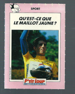 T938 - IMAGES P'TIT LOUP - CYCLISME - MIGUEL INDURAIN - Ciclismo