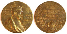 Medaille Zum Geburtstag Wilhelm I. Von  Preussen 1897 Ø 40 Mm 32,5 Gramm  (127 - Ohne Zuordnung