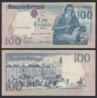 Portugal - 100 Escudos Banknote 1985 - Pick 178e F (4)   (32049 - Portogallo