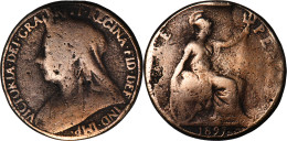 UK - 1897 - ONE PENNY - Victoria - 19-088 - D. 1 Penny