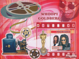 Guinea-Bissau Block 580 (kompl. Ausgabe) Postfrisch 2007 Whoopi Goldberg (Kino) - Guinée-Bissau