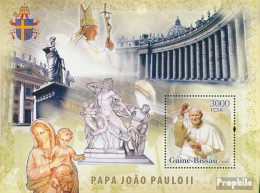 Guinea-Bissau Block 575 (kompl. Ausgabe) Postfrisch 2006 Papst Johannes Paul II - Guinée-Bissau