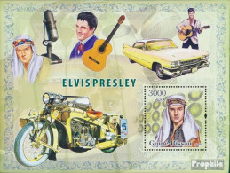 Guinea-Bissau Block 574 (kompl. Ausgabe) Postfrisch 2006 Elvis Presley & Motorräder - Guinée-Bissau