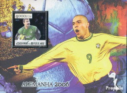 Guinea-Bissau Block 495 (kompl. Ausgabe) Postfrisch 2005 Fußball-WM 2006 In Deutschland - Guinée-Bissau