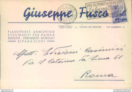 Aa601 Cartolina Commerciale Treviso Citta' Giuseppe Fusco - Treviso