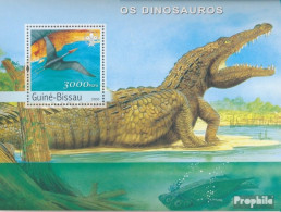 Guinea-Bissau Block 431 (kompl. Ausgabe) Postfrisch 2003 Dinosaurier - Guinée-Bissau